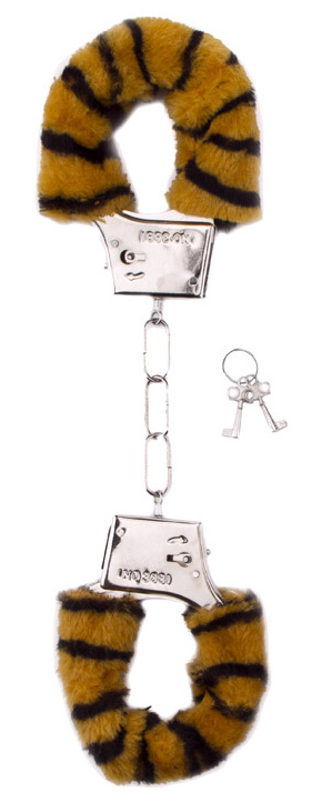 Furry Handcuffs - Tiger