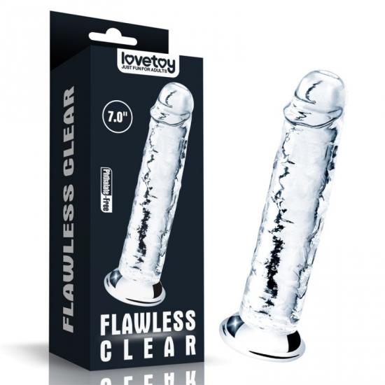 LoveToy Flawless Clear Dildo 7.0