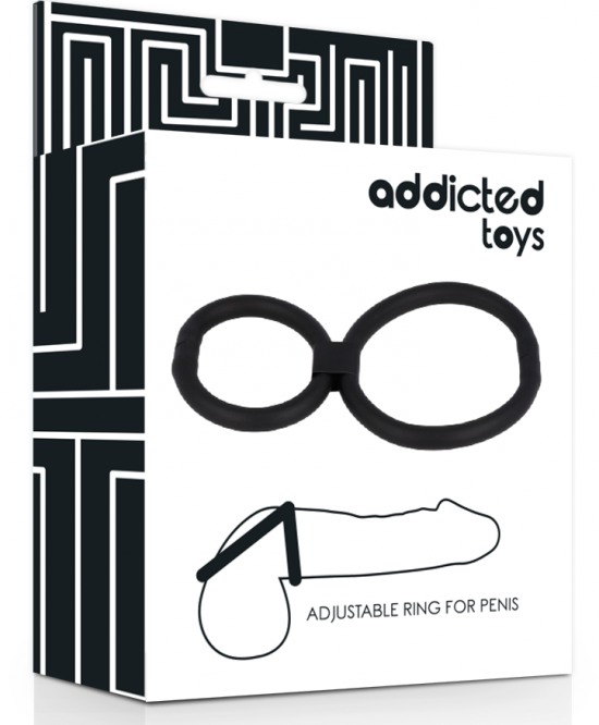 ADDICTED TOYS ADJUSTABLE EREKČNÍ KROUŽEKS PRO PENIS