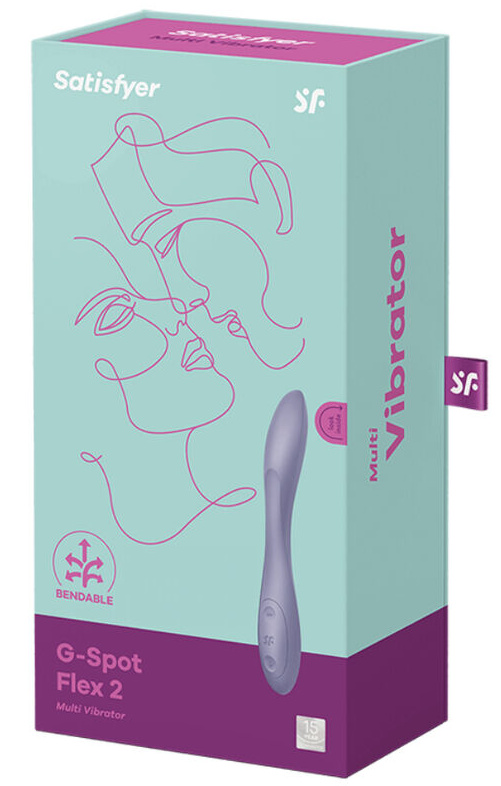 Satisfyer G-Spot Flex 2 Multi Vibrator Purple