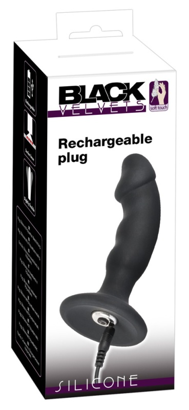 Black Velvets Rechargeable Plug