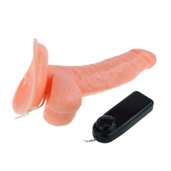 BAILE Super Rota realistické dildo s přísavkou 15 cm