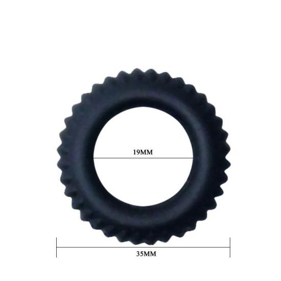 Baile Titan Cockring Black 1.9cm