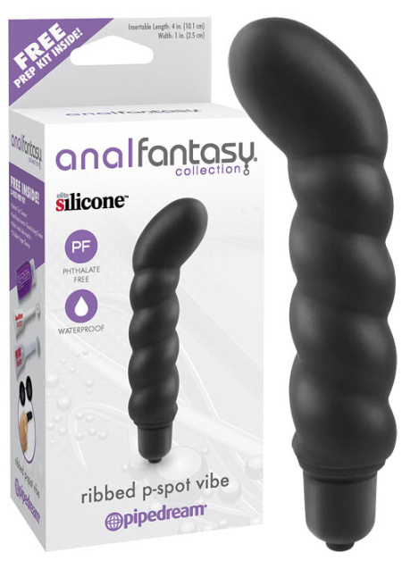 Anal Fantasy Ribbed P-Spot Vibe