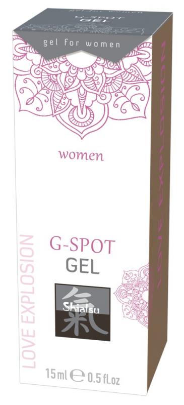 HOT Shiatsu G-Spot - intimní gel stimulující bod G (15 ml)