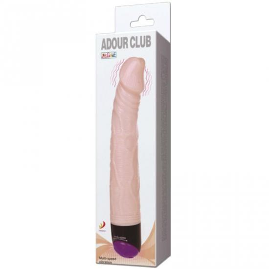 Dance Adour Club Realistic Vibrator Flesh