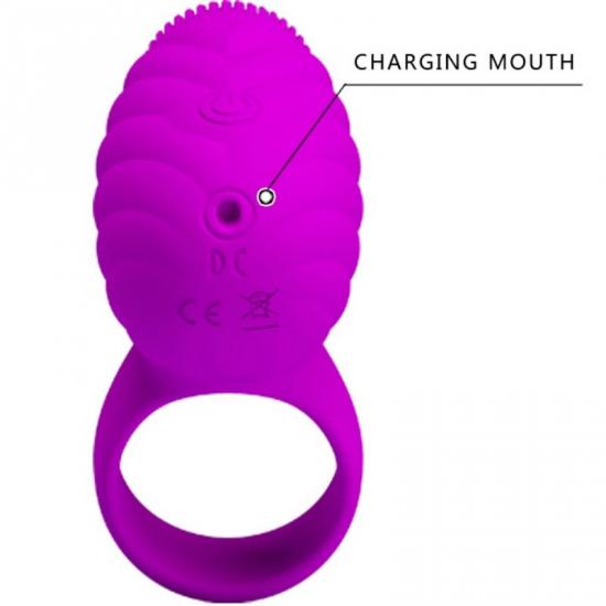 Florence Rechargeable Rotation Ring Purple