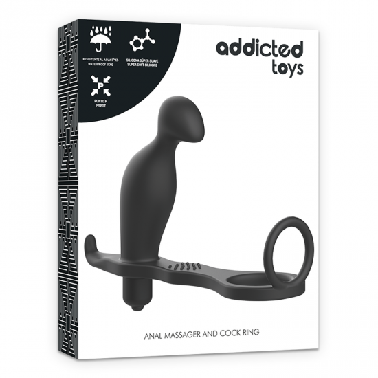 Addicted Toys Anal Plug + Cock Ring