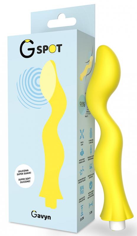 GSPOT GAVYN G-SPOT VIBRATOR YELLOW