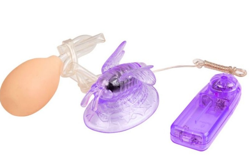 Mariposa Vibrator Clitoris Lila