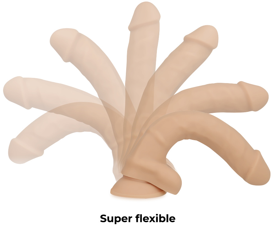 Cock Miller Silicone Double Density Super Flexible Dildo Skin 18cm