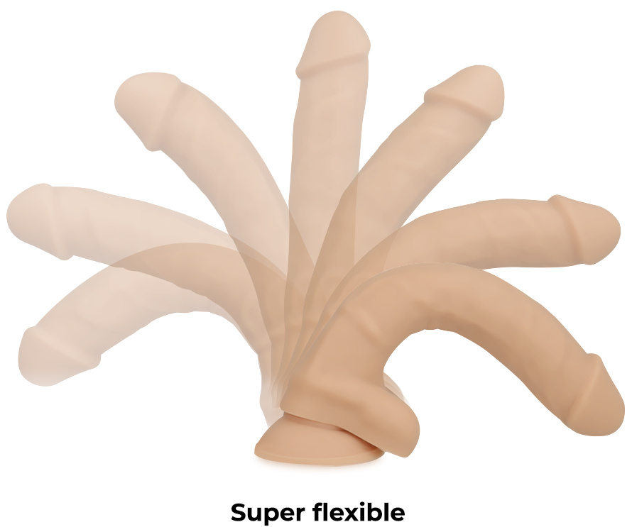 Cock Miller Silicone Double Density Super Flexible Dildo Skin 19,5cm