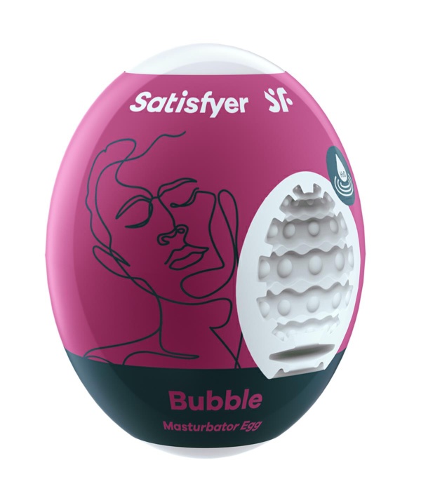 Satisfyer Masturbator Egg Bubble