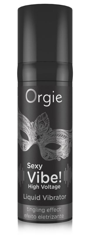 Orgie Sexy Vibe! Liquid Vibrator High Voltage 15ml