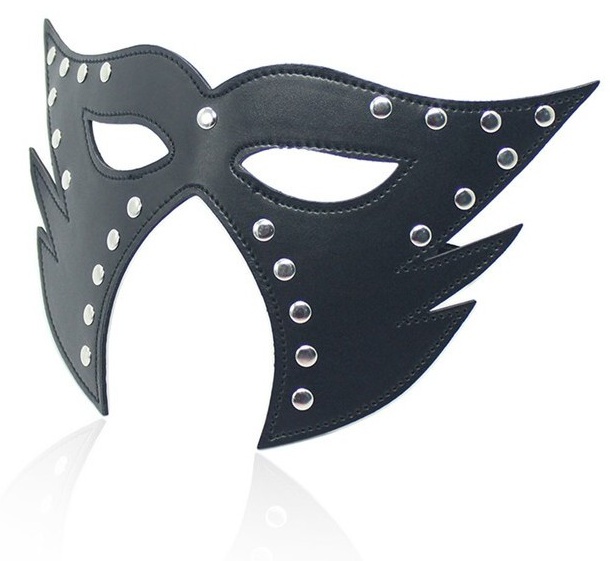 Catwoman Leather Mask Black