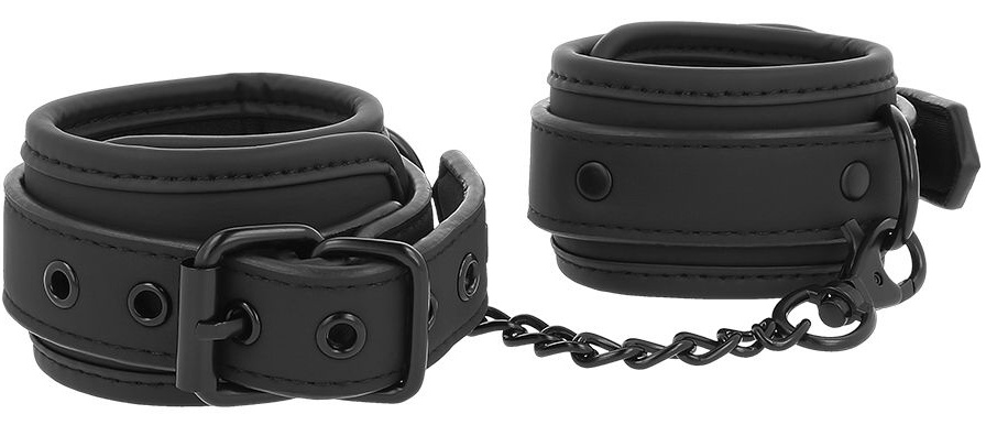 Fetish Ankle Cuffs Vegan Leather