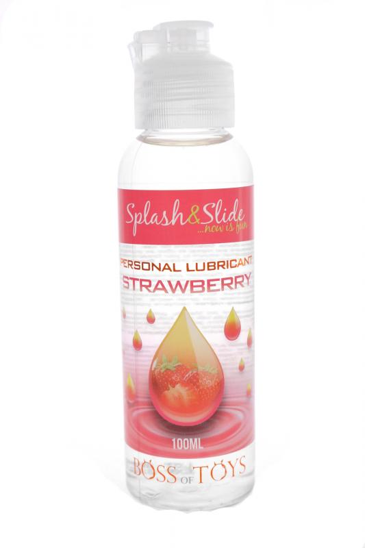 Cobeco Pharma Lubrikant Splash a Slide - jahoda (100 ml)