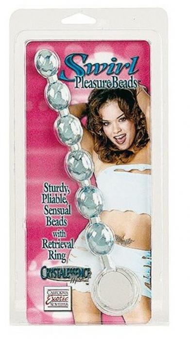 Swirl Pleasure Beads blue