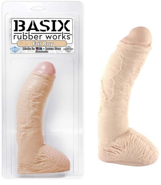 Basix Rubber Works 10 Dong with Suction Cup