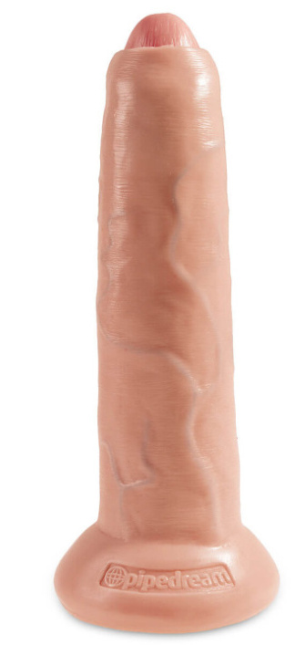 Pipedream King Cock Uncut 9&quot; (22,5 cm) dildo s predkožkou