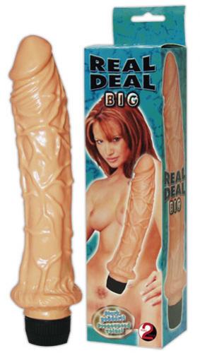 Žilnatý vibrátor - &quot;Real Deal Big&quot;