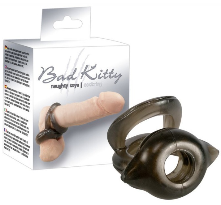 Bad Kitty Triple Set of cock testicle rings