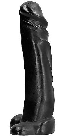 Realistické dildo All Black 22 cm