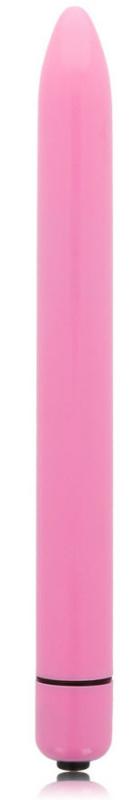 Glossy Slim Vibrator Deep Rose