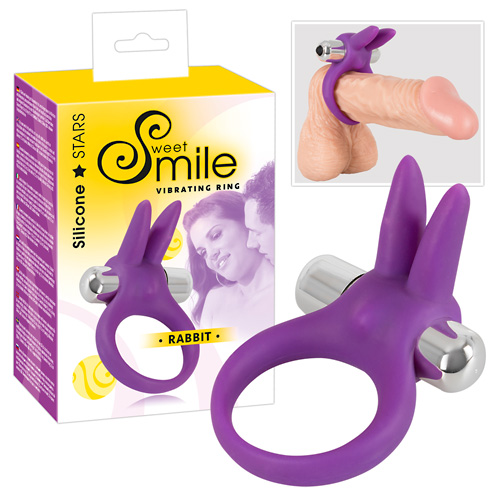 Cock Ring Ultra Soft Rabbit vibrační kroužek