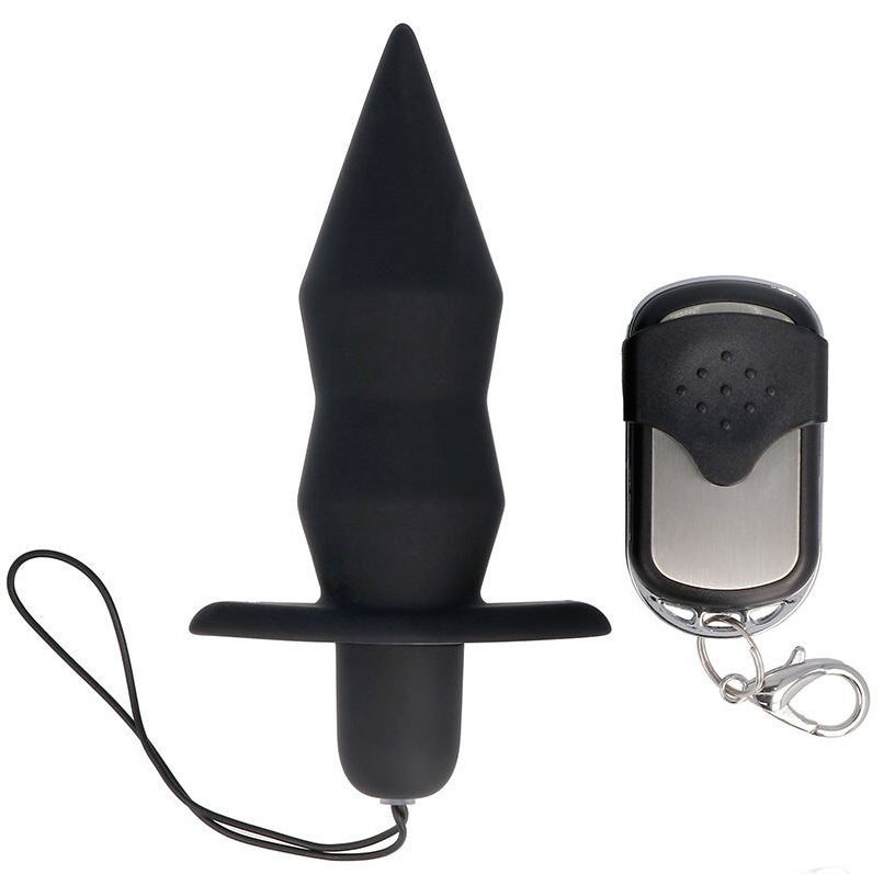 Spirit Anal Plug Remote Control Black