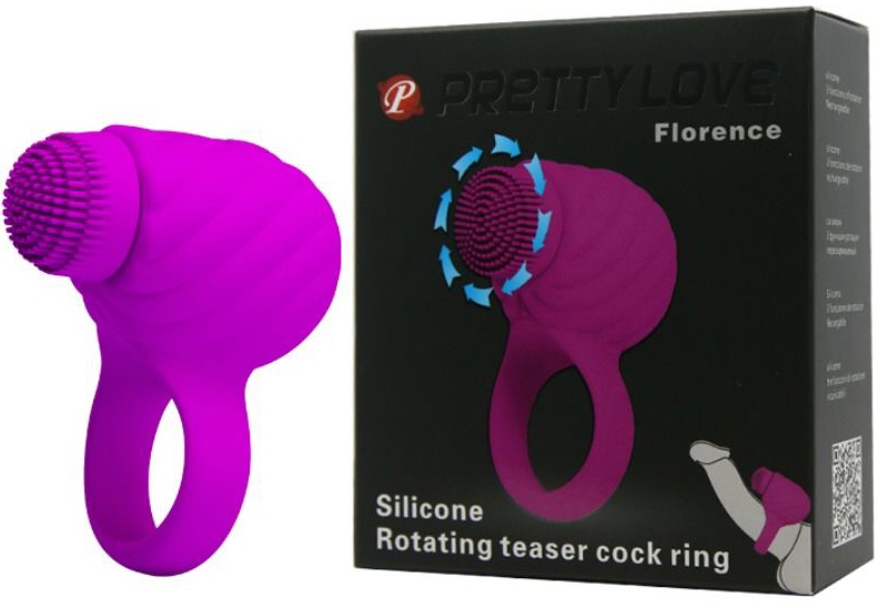 Florence Rechargeable Rotation Ring Purple