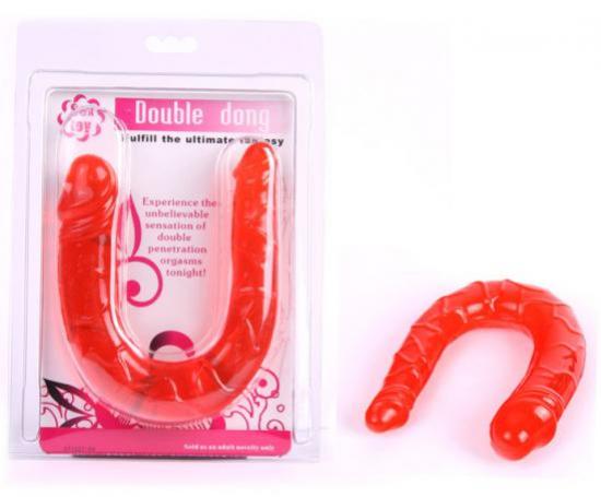 Double Heads dildo Red