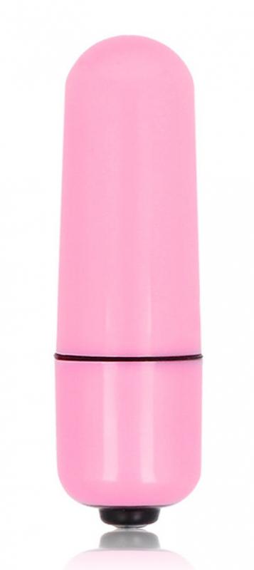 Glossy Small Bullet Vibe Deep Rose