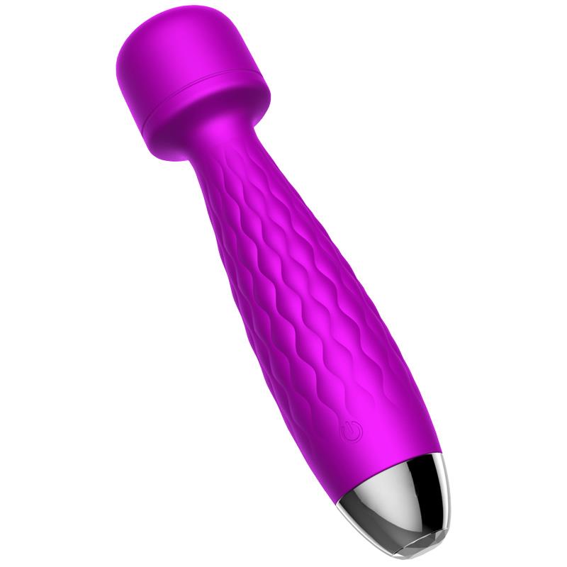 Silicone AV Massager Purple