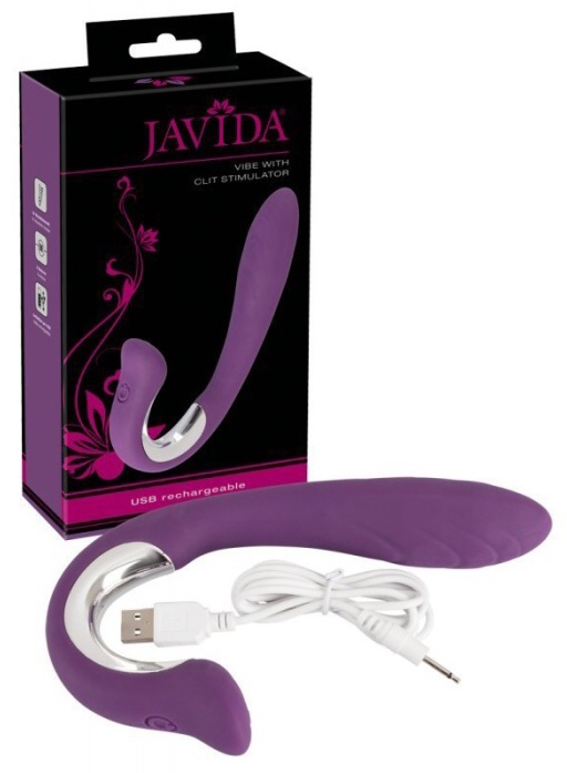 Javida Vibe with Clit Stimulator