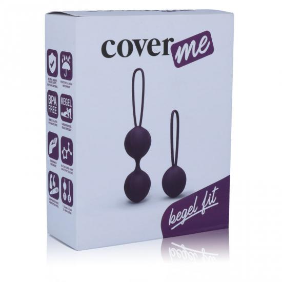 CoverMe Kegel Kit Single venušiny kuličky 10 cm + Duo venušiny kuličky 15,4 cm