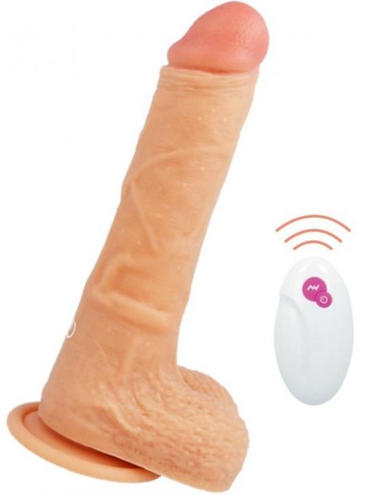CYBER SILICOCK DÁLKOVÉ OVLÁDÁNÍ REALISTICKÝ MR RICK