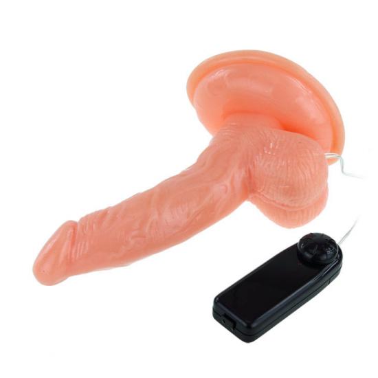 BAILE Super Rota realistické dildo s přísavkou 15 cm