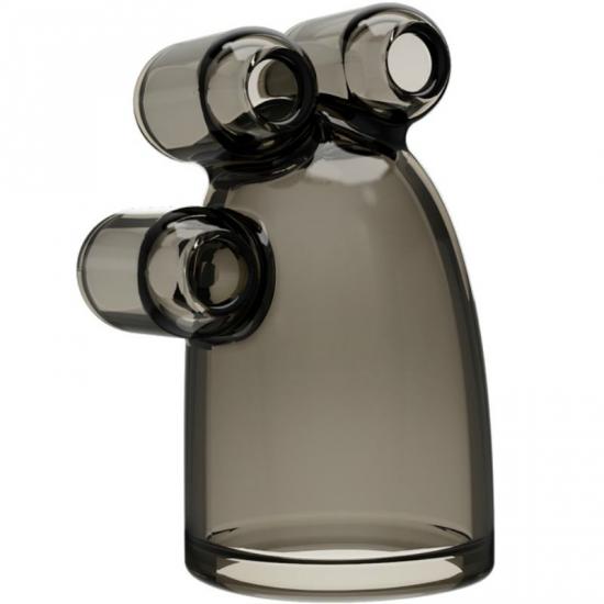 Vibrační návlek na penis BAILE CRYSTAL CAP II