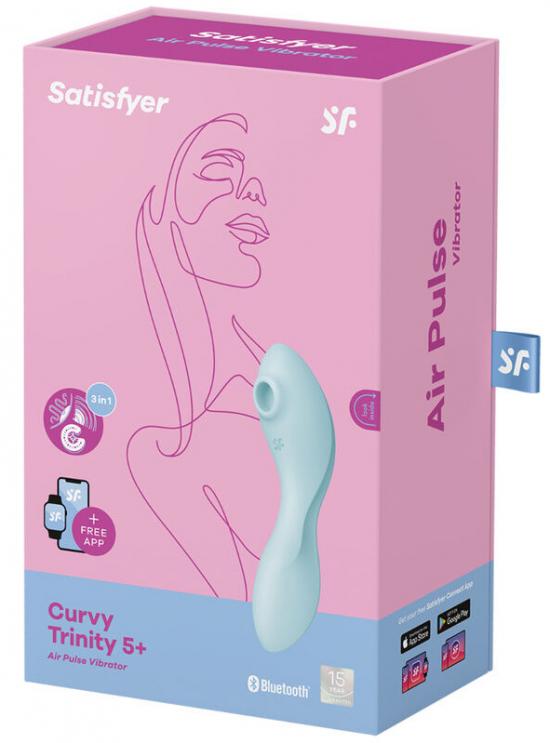 Satisfyer Curvy Trinity 5+ chytrý 2v1