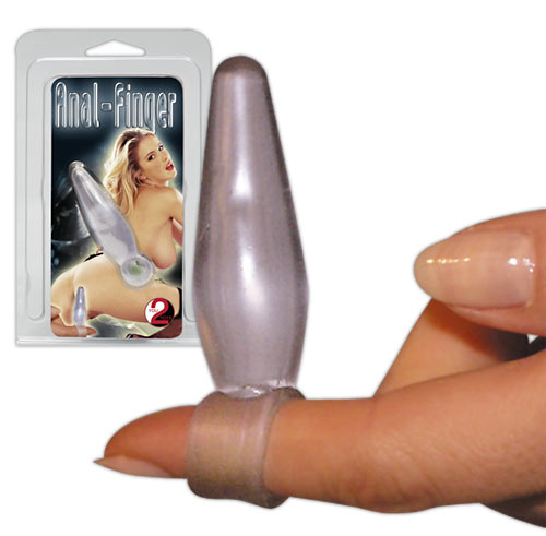 Anal Finger farblos