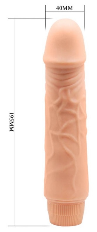 Barbara Jeff Realistic Vibrator 7.6