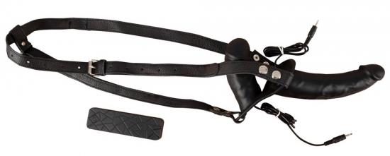 Dvojitý vibrační strap-on Vibrating Double Dildos