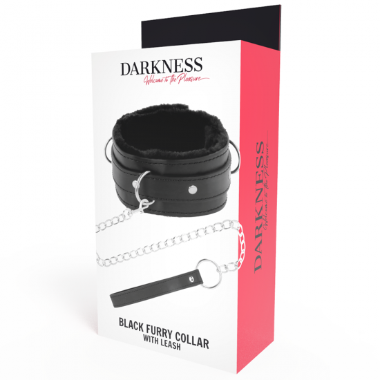 DARKNESS BONDAGE DARKNESS PADDED METAL LOCKING POSTURE COLLAR
