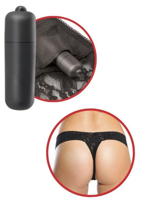 Fetish Fantasy Hanky Spank Me Vibrating Panties Vibrující tanga