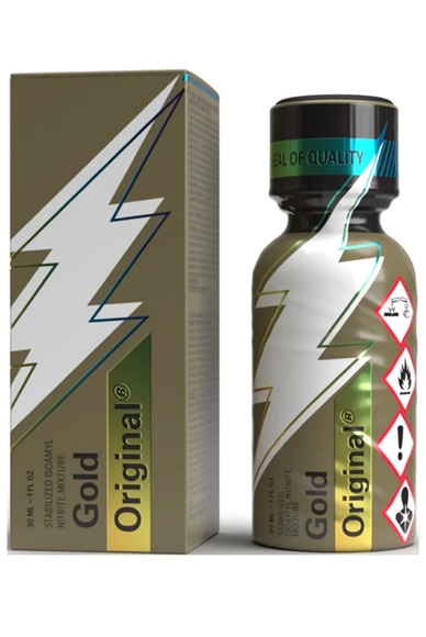 Original Gold 30 ml, isoamyl nitrite stabilizovaná směs