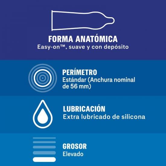 Kondomy Durex Extra Safe 12 ks pro zvýšenou ochran