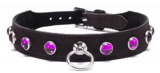 Devil Sticks Octane Crystal Collar Hot Pink