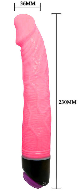 Baile Adour Club Realistic Vibrator Pink