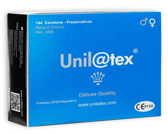 Unilatex Lubrikované Kondomy 144 Ks Unilatex Lubrikované Kondomy 144 Ks